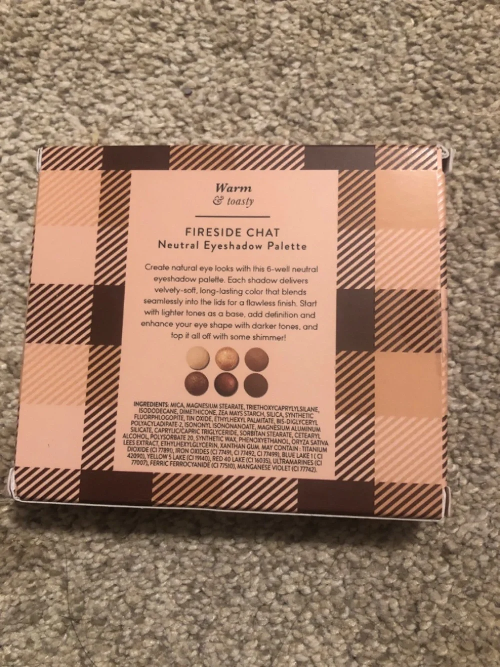 Laura Gellar Fireside Chat Neutral Eyeshadow Palette